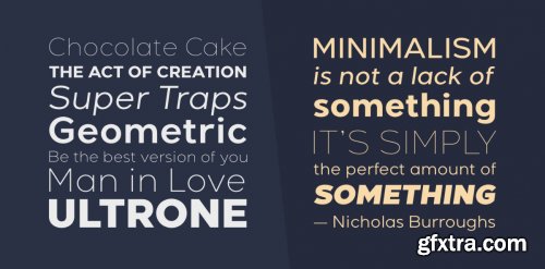 Giga Sans Complete Family