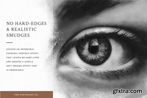 CreativeMarket - OBSIDIAN Charcoal Photoshop Actions 4530907