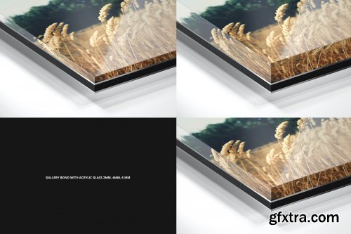 CreativeMarket - Dibond & Acrylic Closeups Mockup Set 4479781