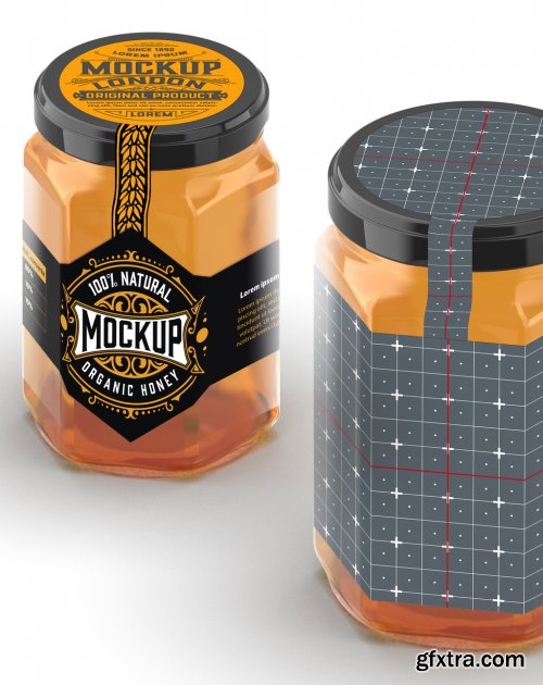 Honey Jar Mockup 328596627