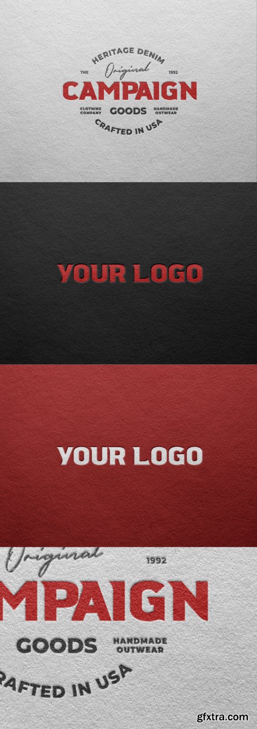 Embossing and Paper Texture Effect 329421929