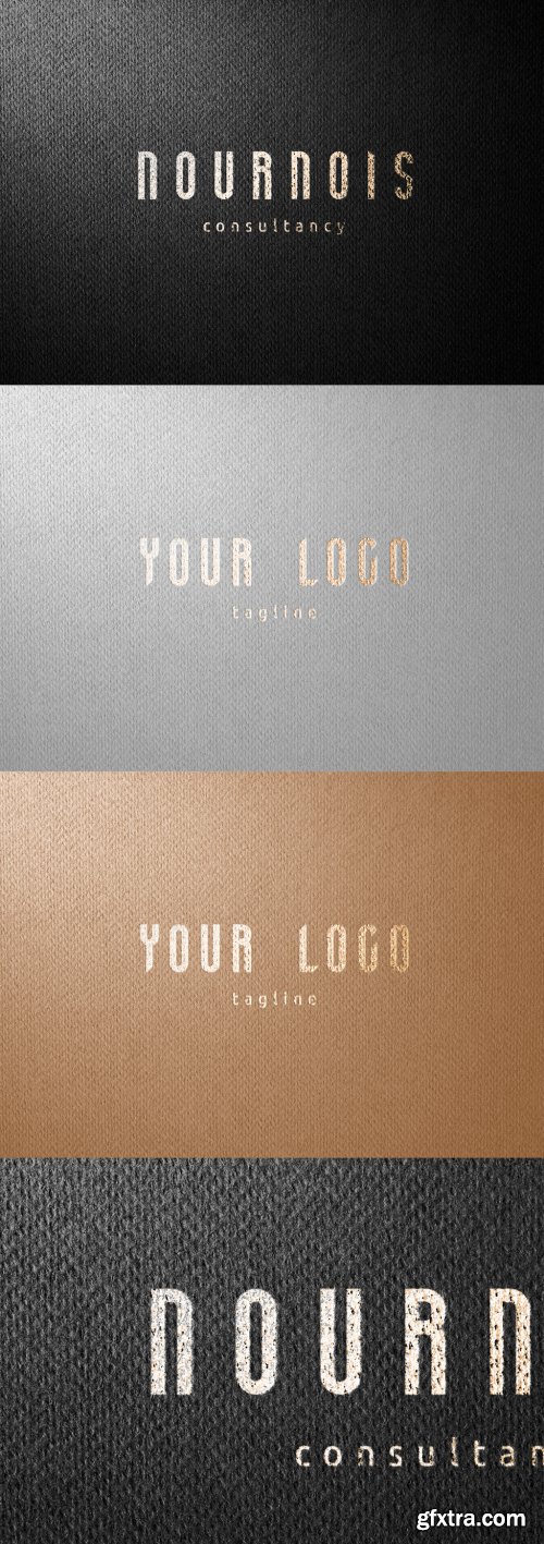 Gold Hot Foil and Paper Texture Effect 329416629