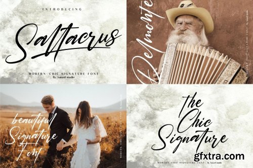 Handwritten-Script Font Bundle