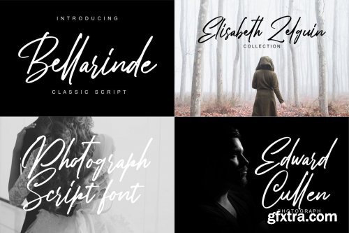 Handwritten-Script Font Bundle