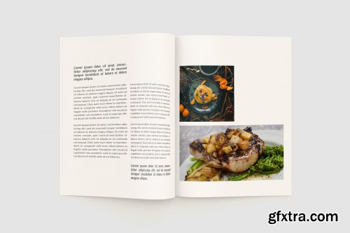 CreativeMarket - Food Diet Magazine 4690237