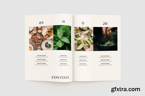 CreativeMarket - Food Diet Magazine 4690237