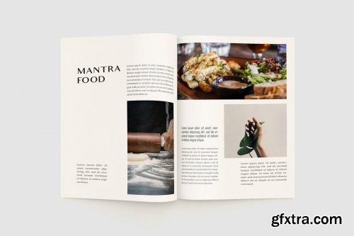 CreativeMarket - Food Diet Magazine 4690237