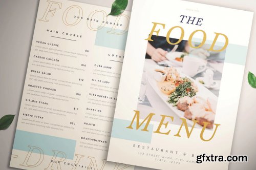 Hipstery Food Menu