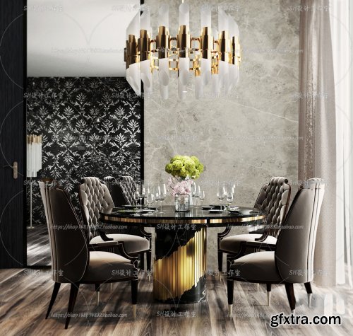 Dining Table Sets with Chairs 67