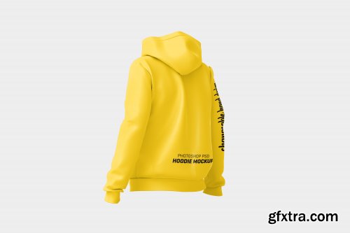 Women hoodie mock-up 