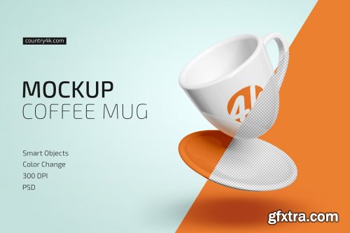 CreativeMarket - Coffee Mug Mockup 4448910