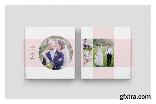 CreativeMarket - Wedding Album Template 4725265