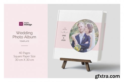 CreativeMarket - Wedding Album Template 4725265