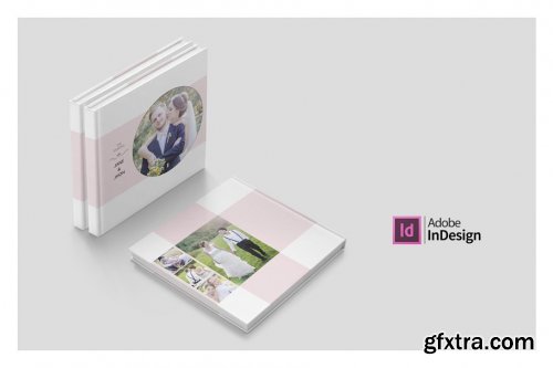 CreativeMarket - Wedding Album Template 4725265