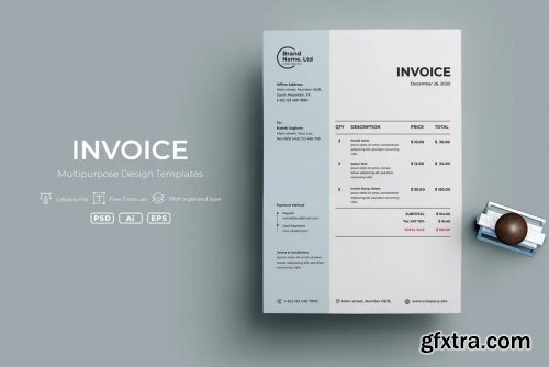ADL Invoice Template