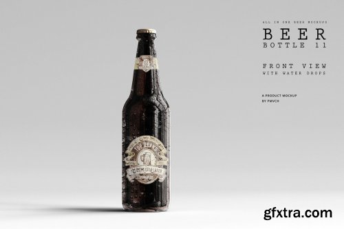 CreativeMarket - All in One Beer Mockup Pack 3096868