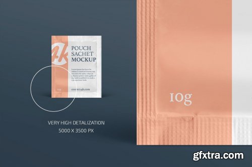 CreativeMarket - Pouch Sachet Mockup Set 4716248