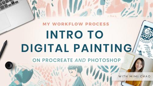 SkillShare - Intro to Digital Painting: Procreate to Photoshop! A Beginner-Friendly Guide - 640233088