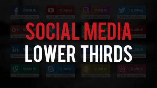 Videohive - Social Media Lower Thirds