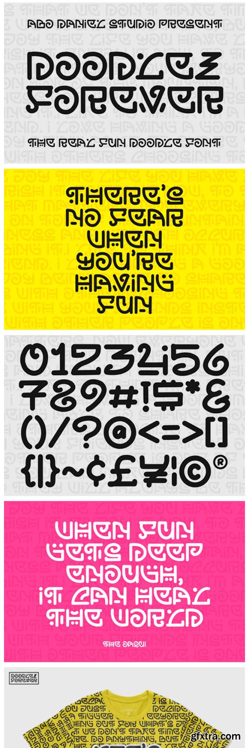 Doodlez Forever Font Doodlez Forever Font