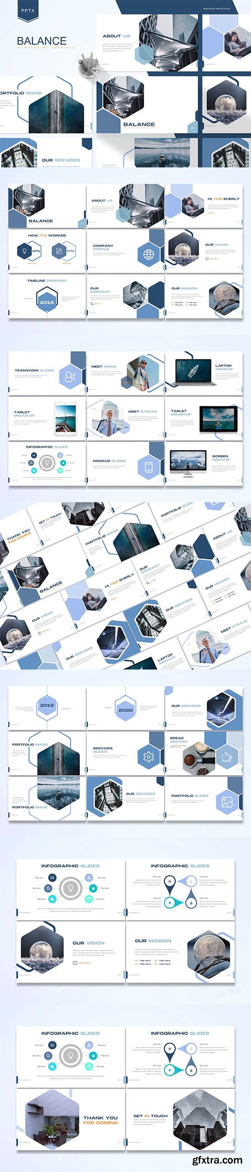 Balance - Business Powerpoint, Keynote and Google Slide Template