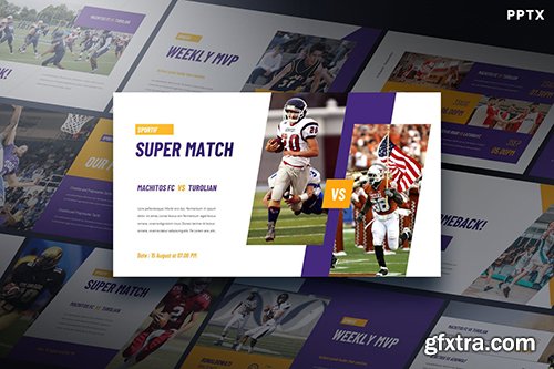 Sportif - Powerpoint Presentation Pitch Deck Sportif - Powerpoint Presentation Pitch Deck