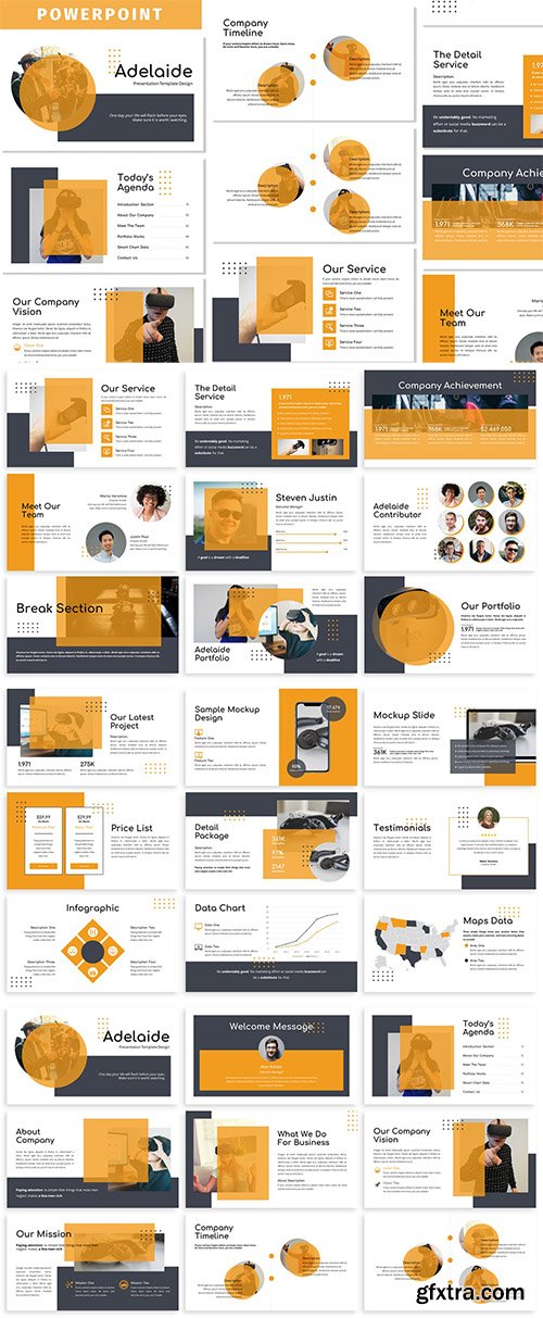 Adelaide - Business Powerpoint Template