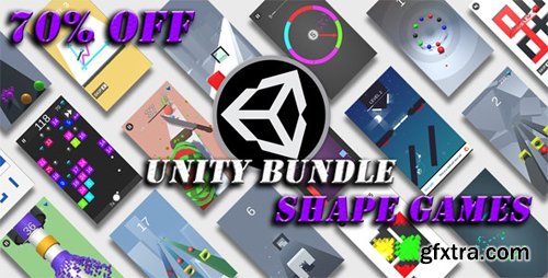 CodeCanyon - Unity Shape Games Bundle v1.0 - 25359647