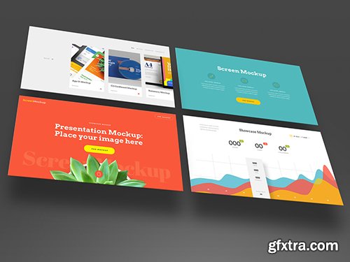 Presentation Showcase Perspective Mockup 329867445