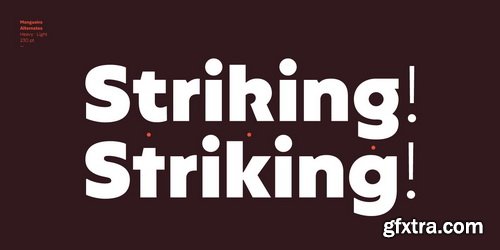 Mangueira Font Family