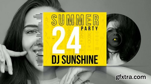 Videohive Party DJ Music Event 26265707 With Footages and Music