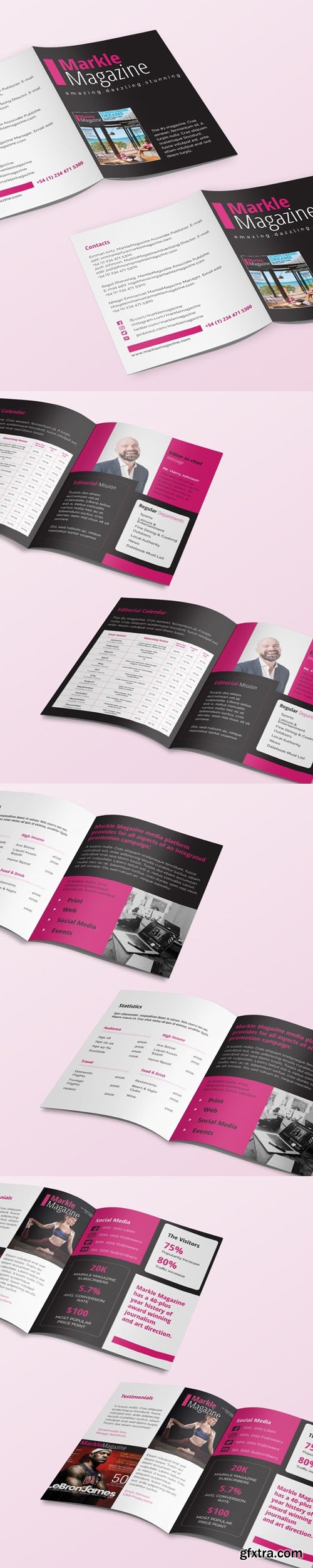 Magazine Media Kit Templates » GFxtra