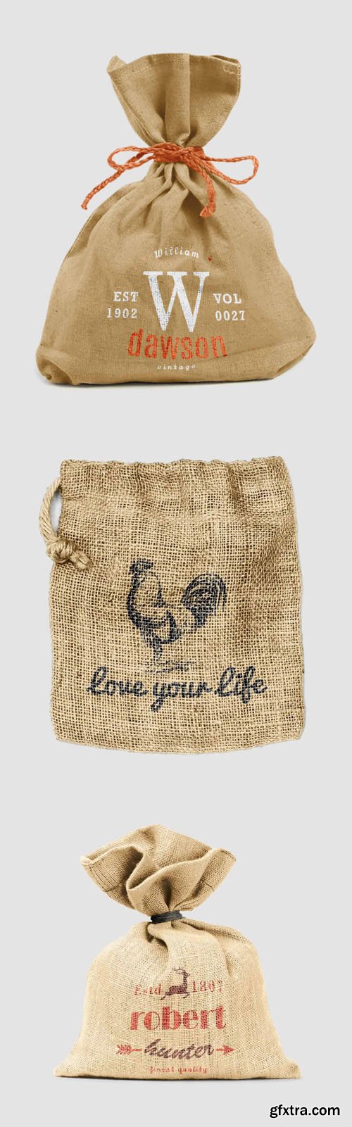 Gunny Bag PSD Mockup Gunny Bag PSD Mockup