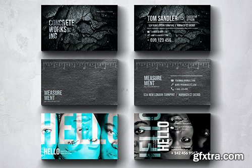 Creative Multipurpose Business Card Design Set Creative Multipurpose Business Card Design Set