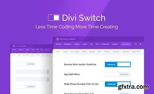 Divi Switch v3.1.0 - Makes Customizing The Divi Theme - DiviSpace - NULLED