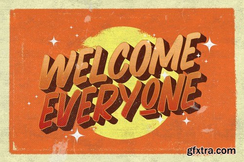 CM - Quechely Sign Retro Layered Font 4801724 CM - Quechely Sign Retro Layered Font 4801724