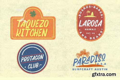 CM - Quechely Sign Retro Layered Font 4801724 CM - Quechely Sign Retro Layered Font 4801724