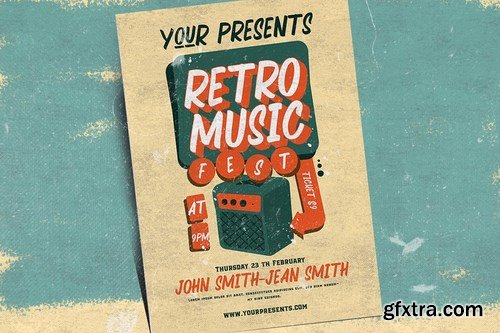 CM - Quechely Sign Retro Layered Font 4801724 CM - Quechely Sign Retro Layered Font 4801724