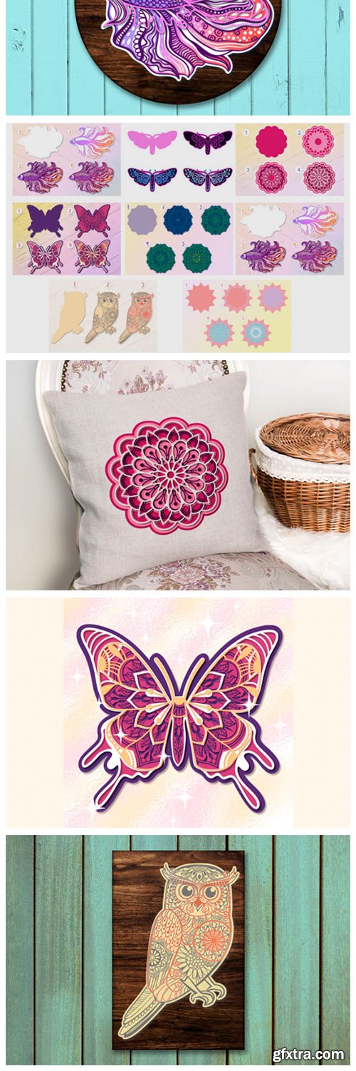 3D Mandala Bundle 3D Mandala Bundle