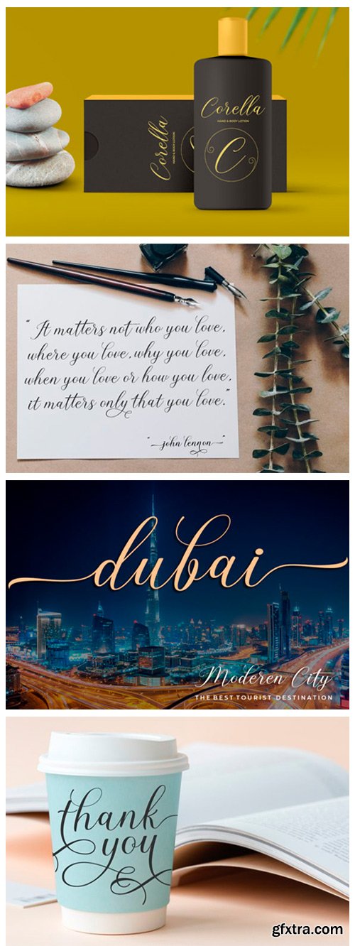 Glastado Font Glastado Font