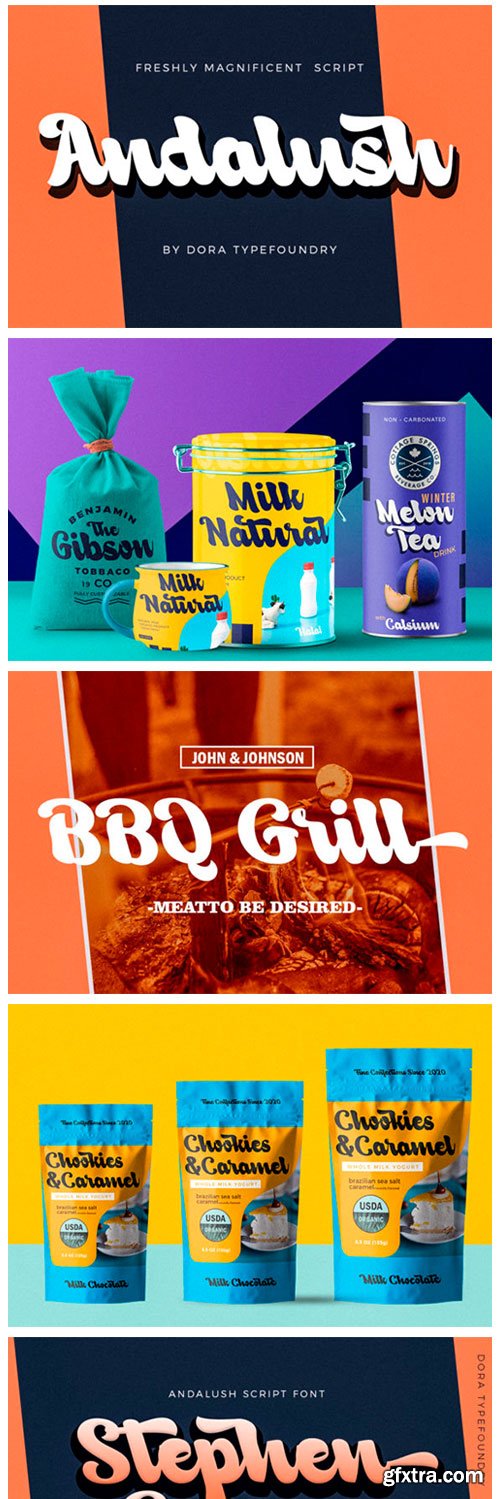 Andalush Font Andalush Font