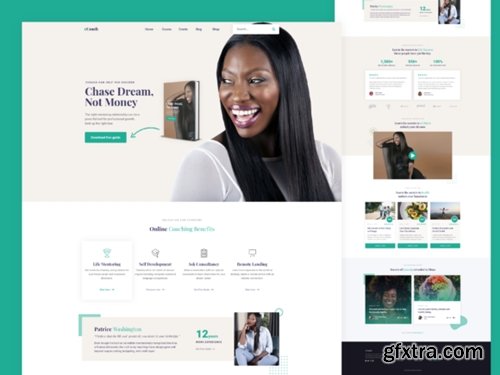 ECoach - Life Coach & Trainer Template 3863104