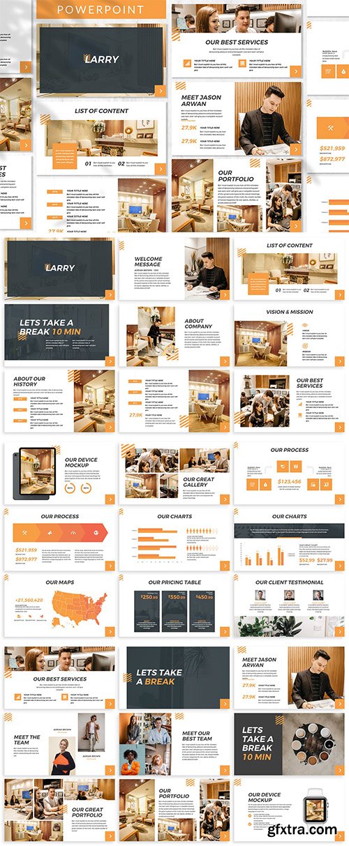 Larry - Business Powerpoint Template Larry - Business Powerpoint Template