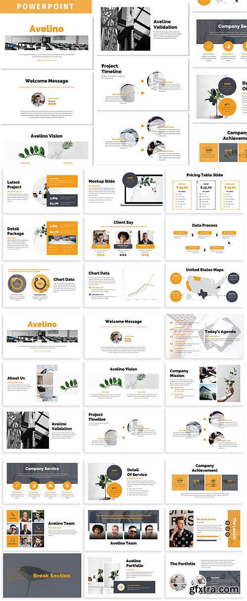 Avelino - Business Powerpoint Template Avelino - Business Powerpoint Template