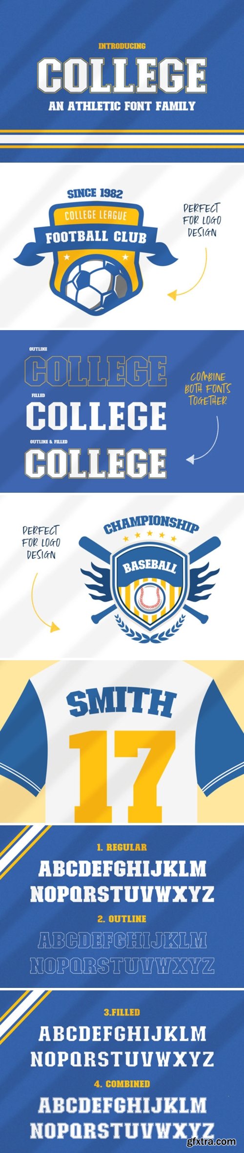 College Font