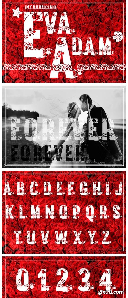 Eva and Adam Font Eva and Adam Font