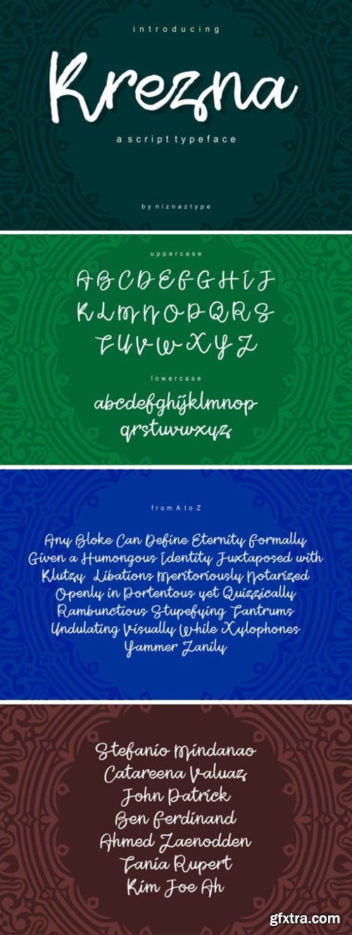 Krezna Font