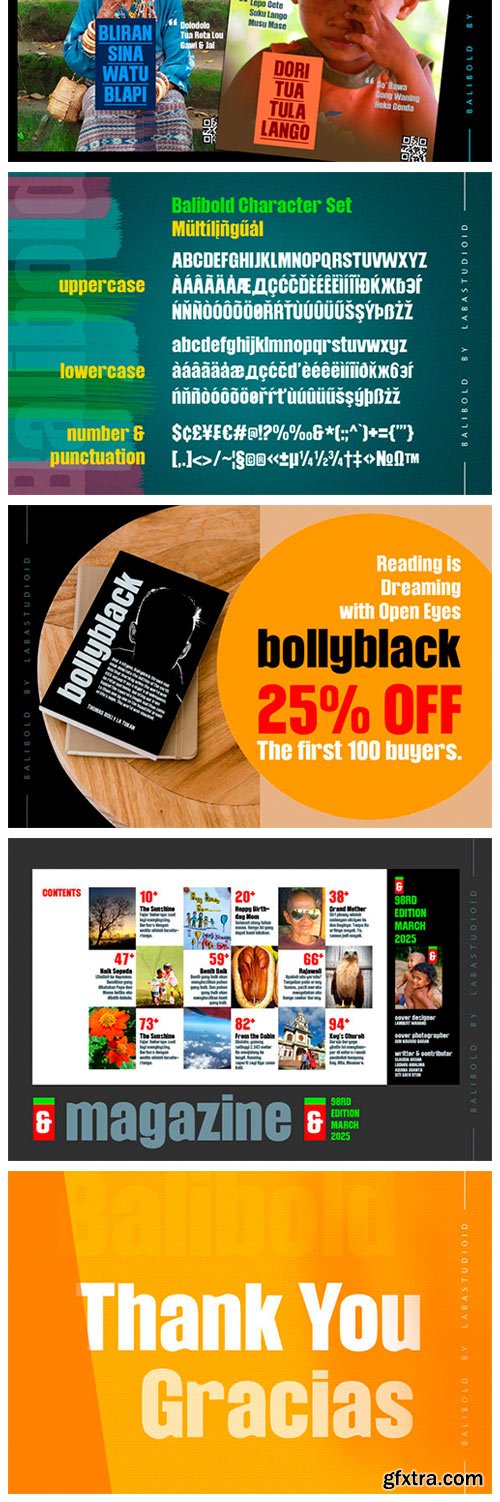 Balibold Font Balibold Font