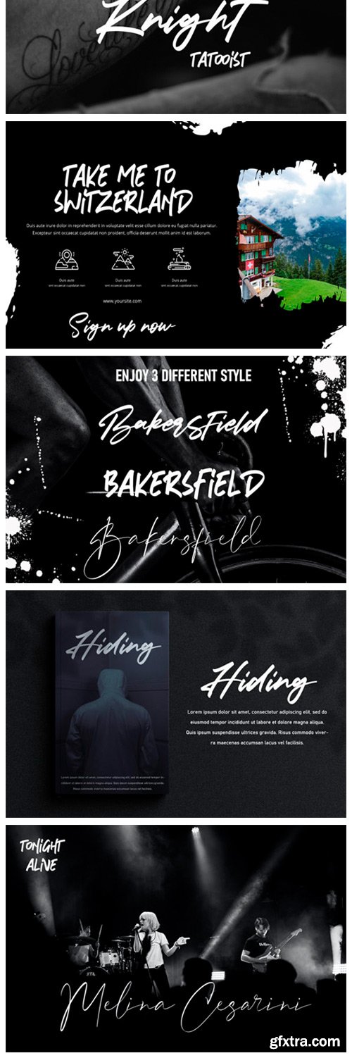 Bakersfield Font Bakersfield Font
