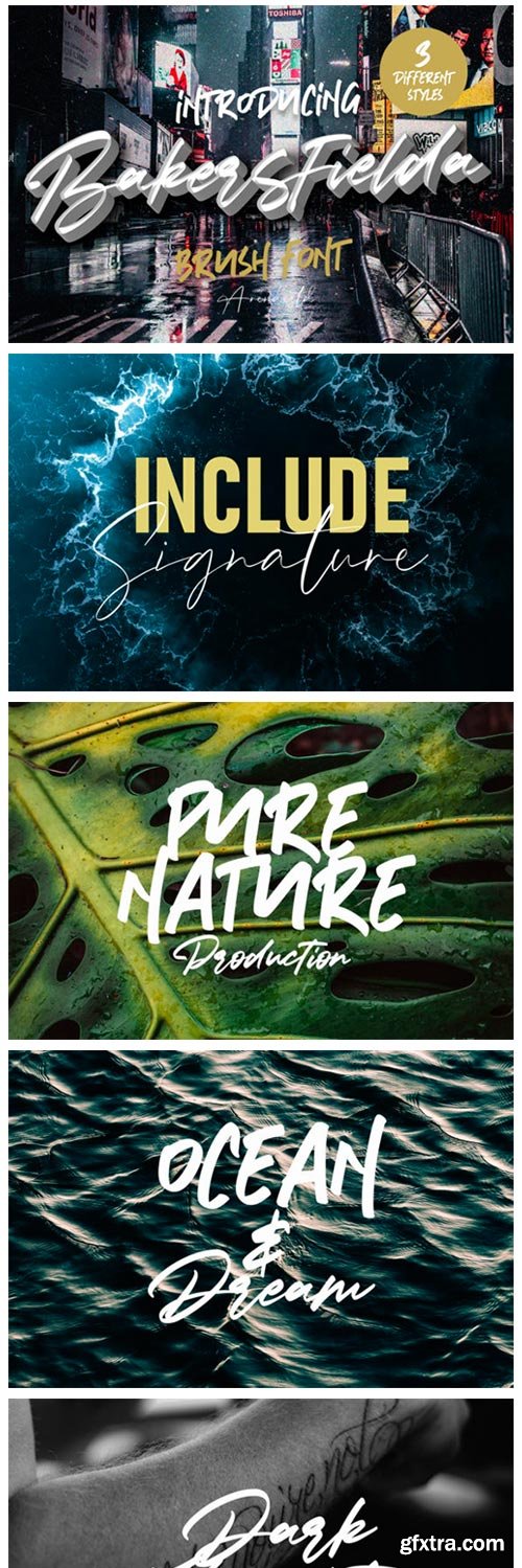 Bakersfield Font Bakersfield Font